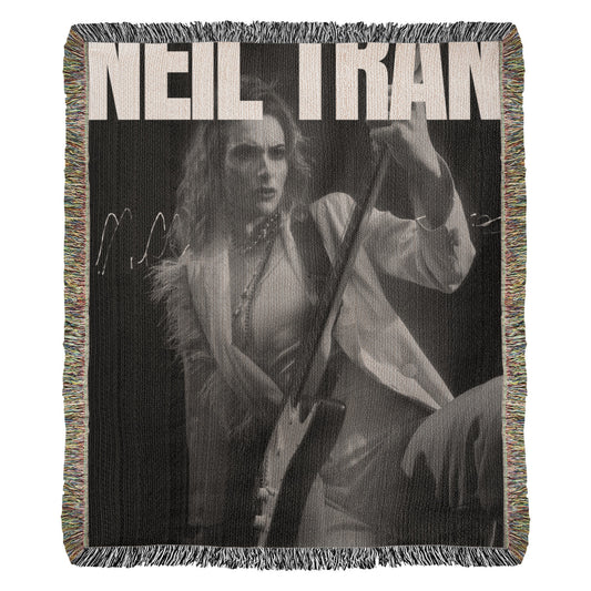 Neil Tran Woven Tapestry - Vintage Music Legend Wall Art
